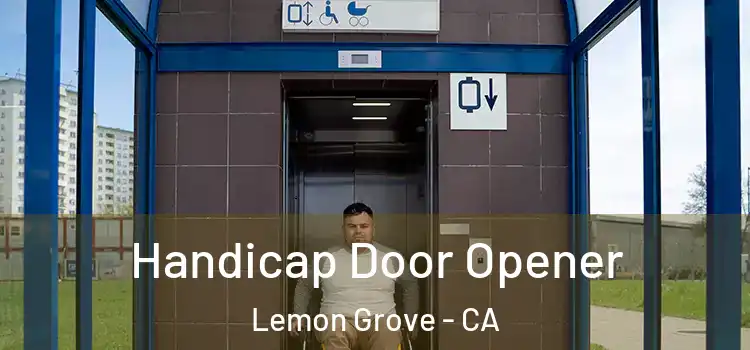 Handicap Door Opener Lemon Grove - CA